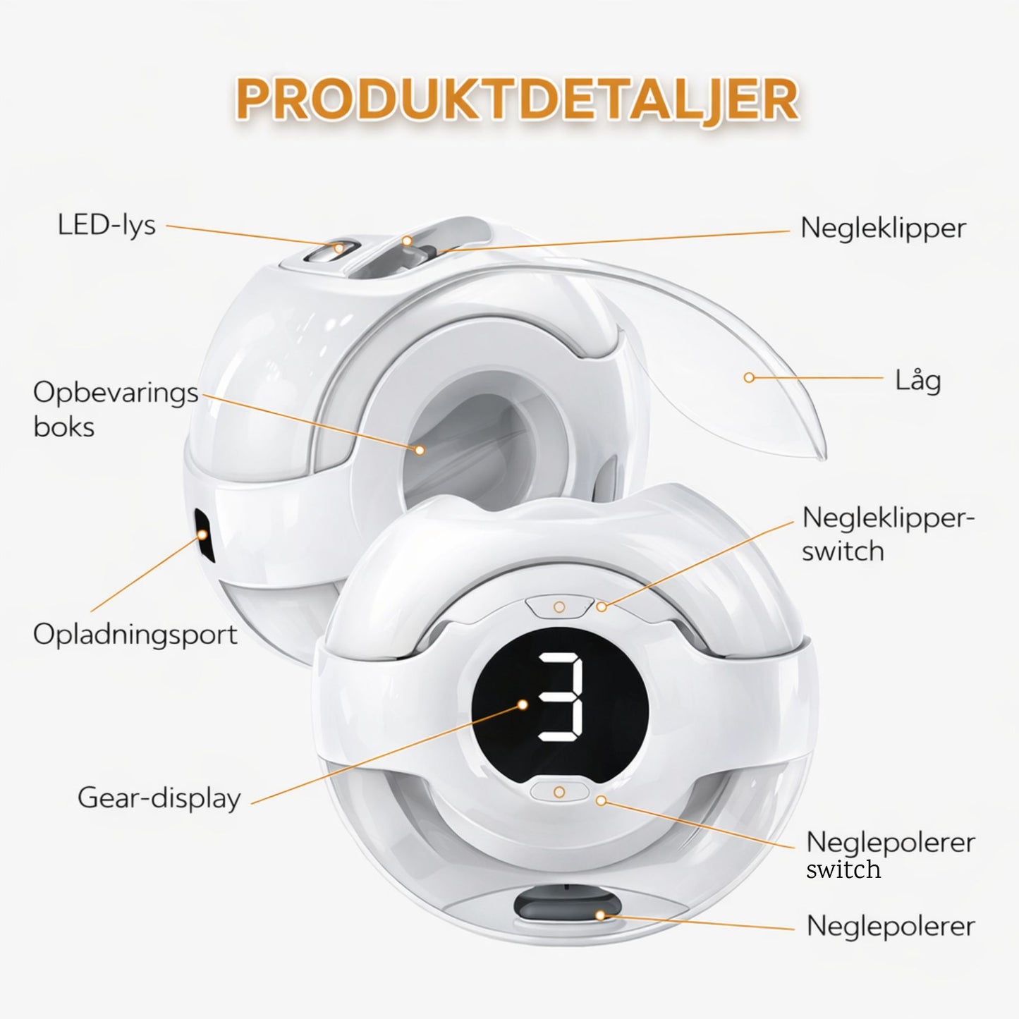 2‑i‑1 Negletrimmer
